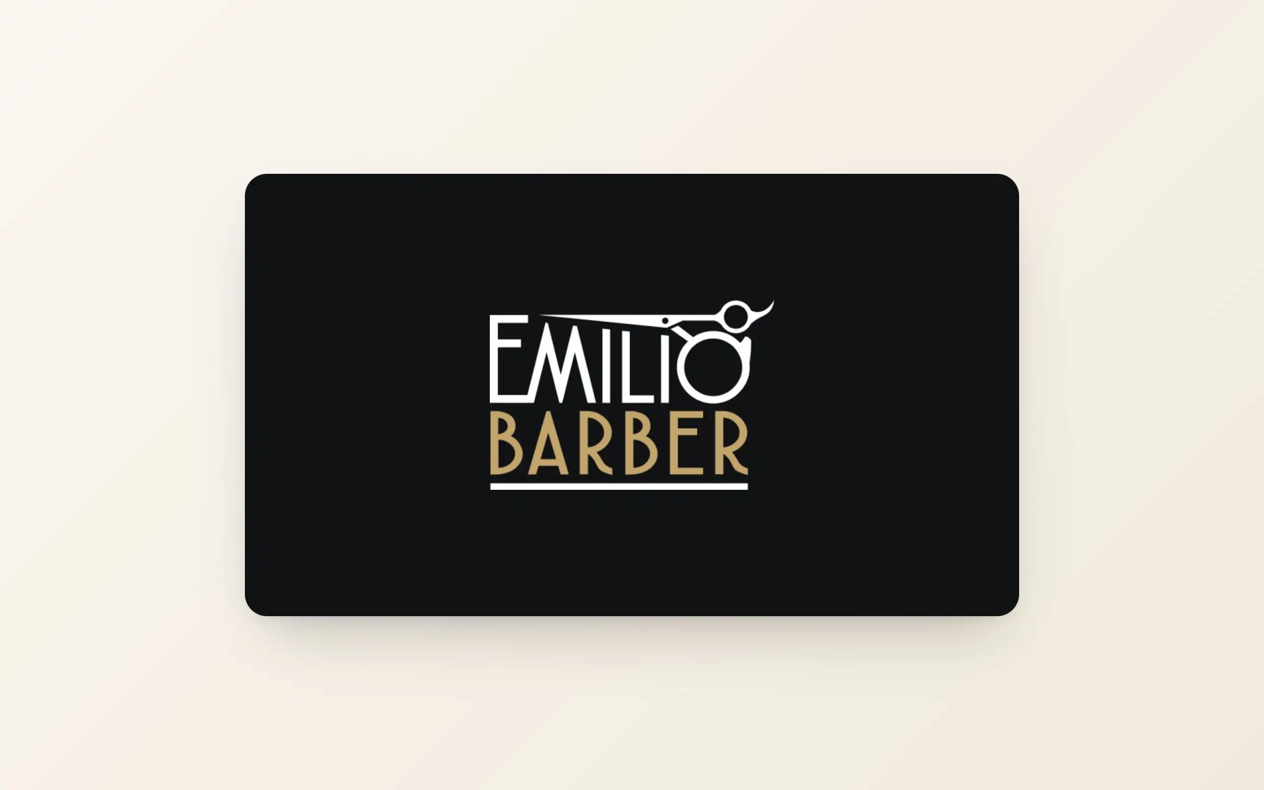 Emilio Barber Shop logo