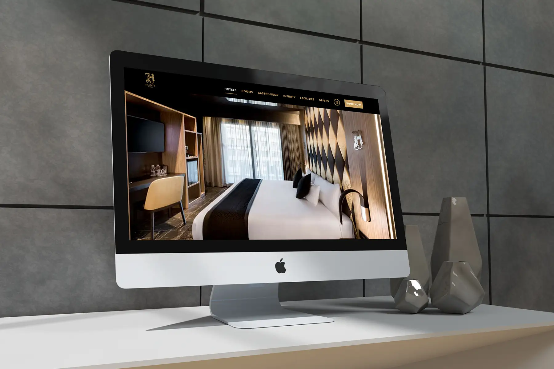 Hugo's Hotels website designed by M7Alpha
