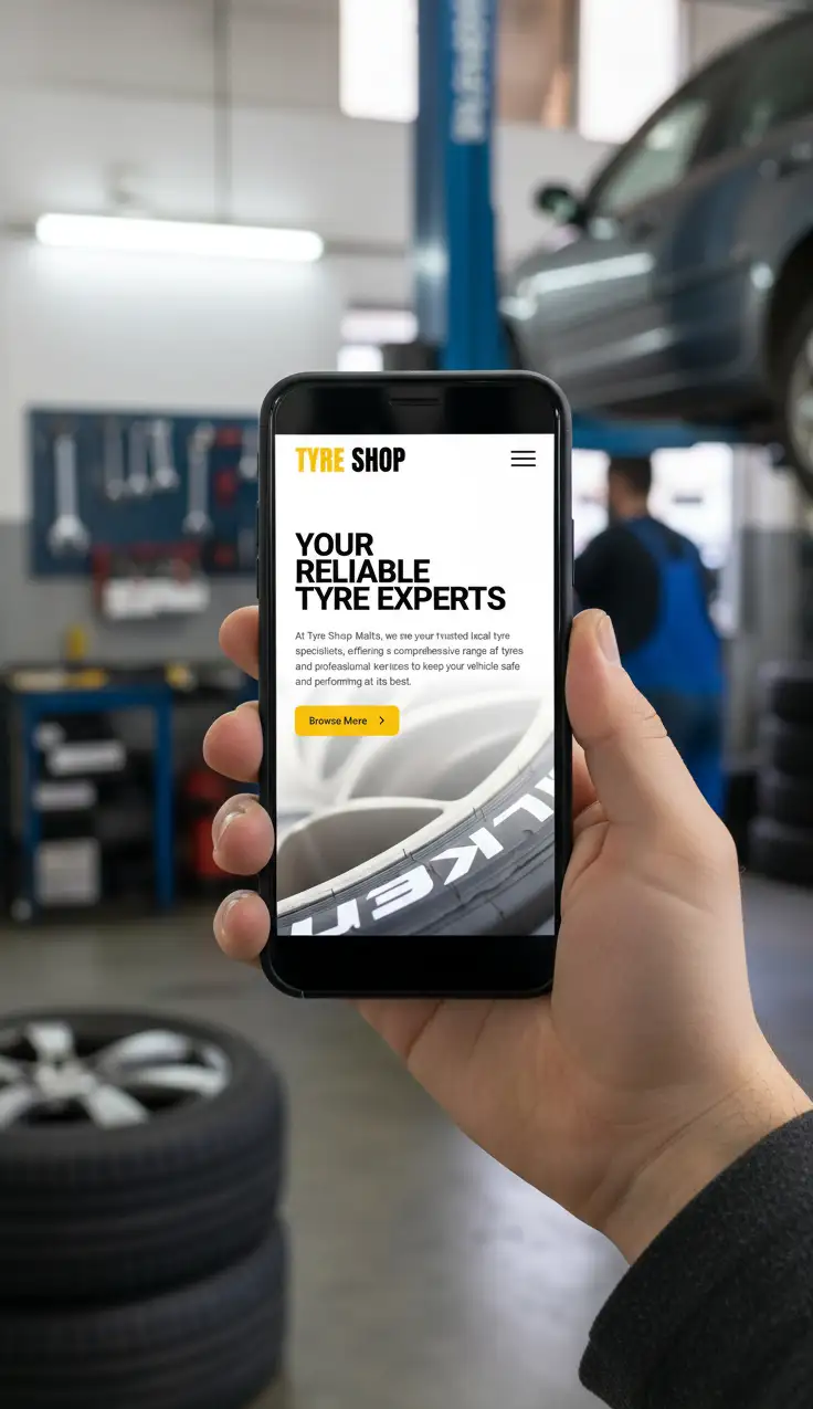 Tyre Shop Malta project by M7Alpha