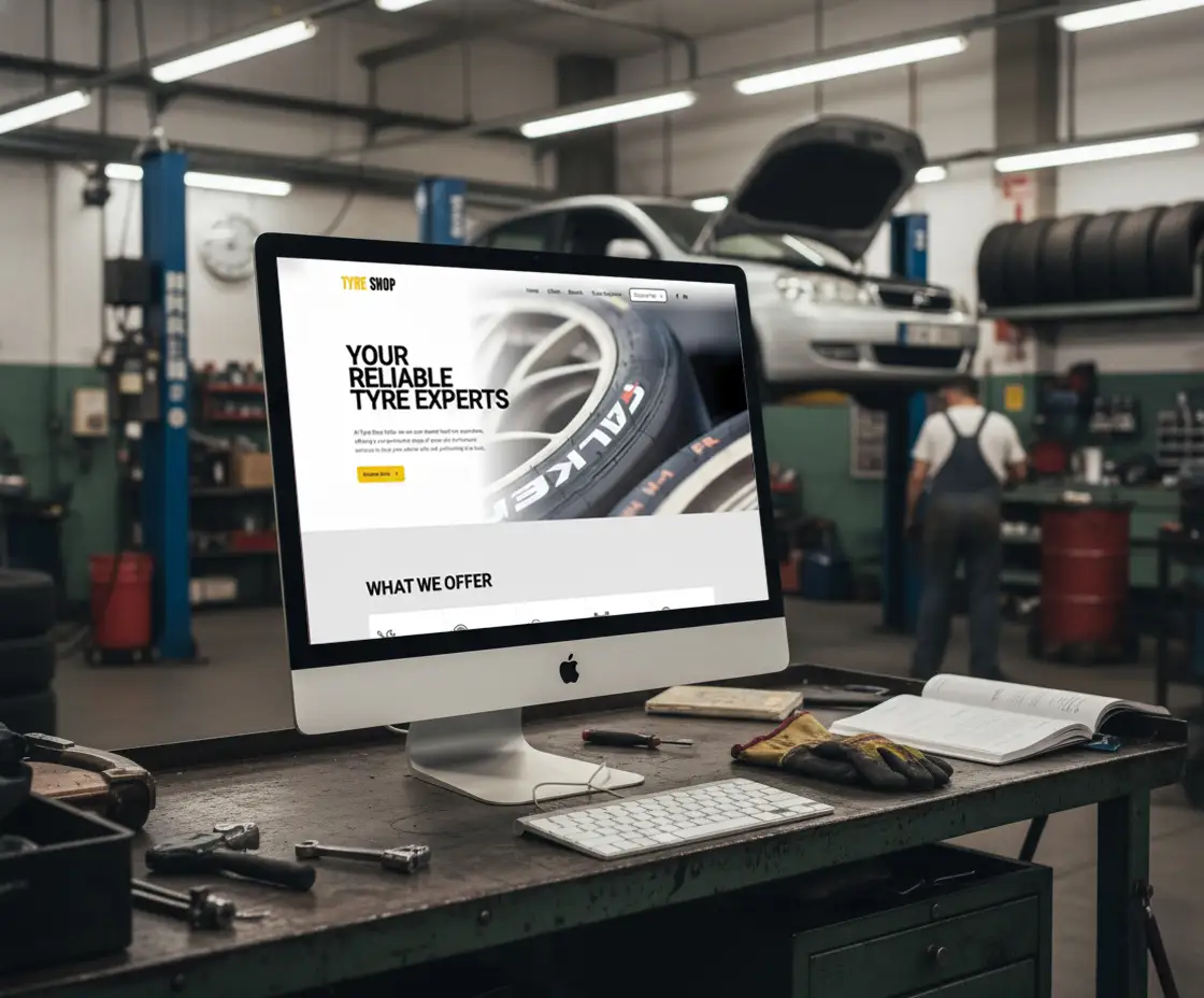 Tyre Shop Malta website designed by M7Alpha